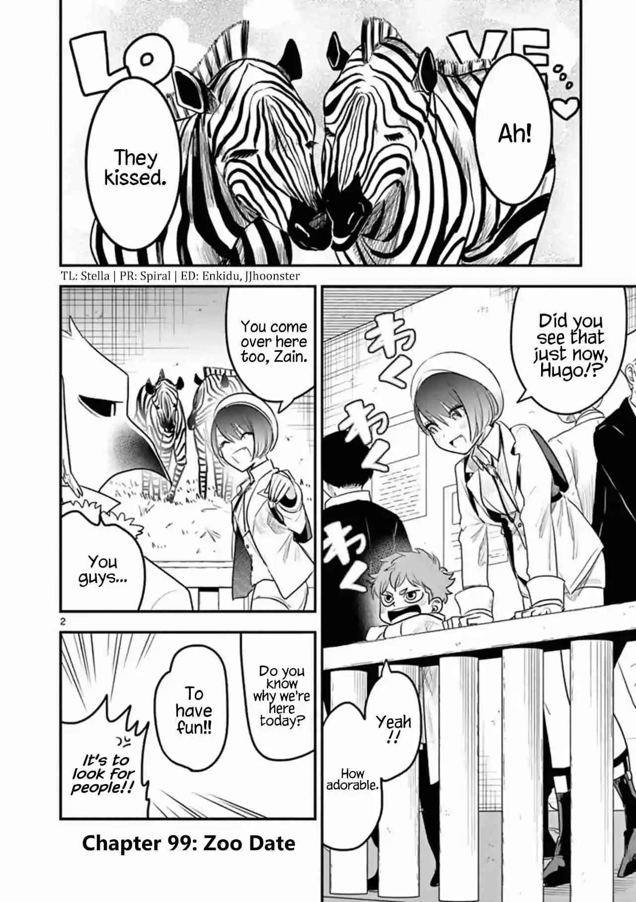 The Duke of Death and His Black Maid Vol. 7 Ch. 99 Zoo Date