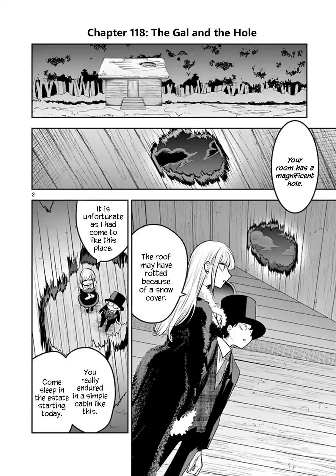The Duke of Death and His Black Maid Vol. 9 Ch. 118 The Gal and the Hole