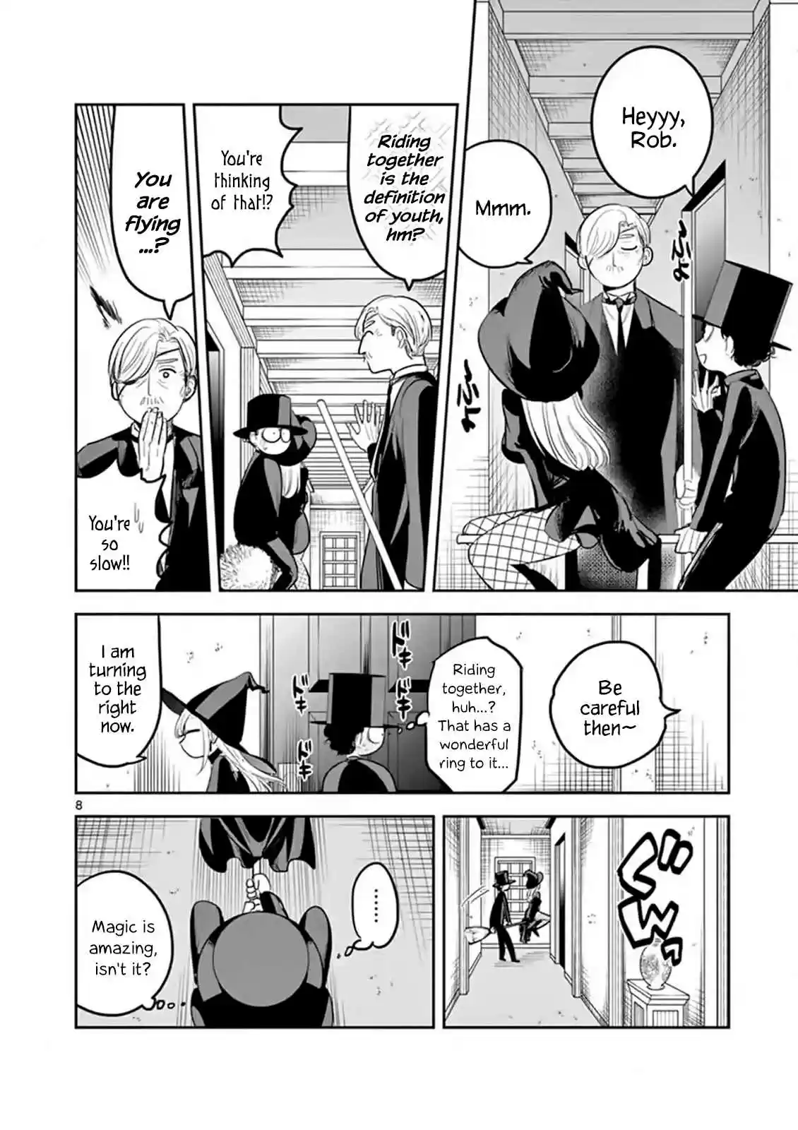 The Duke of Death and His Black Maid Vol. 9 Ch. 119 The Flying Broom