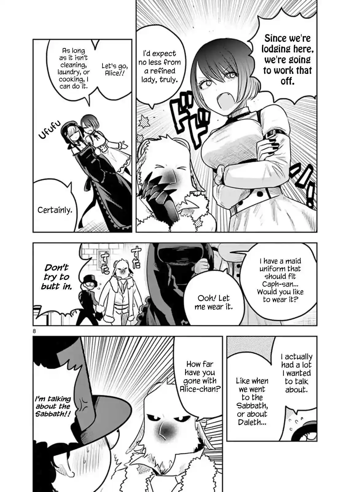 The Duke of Death and His Black Maid Vol. 9 Ch. 121 Freeloader