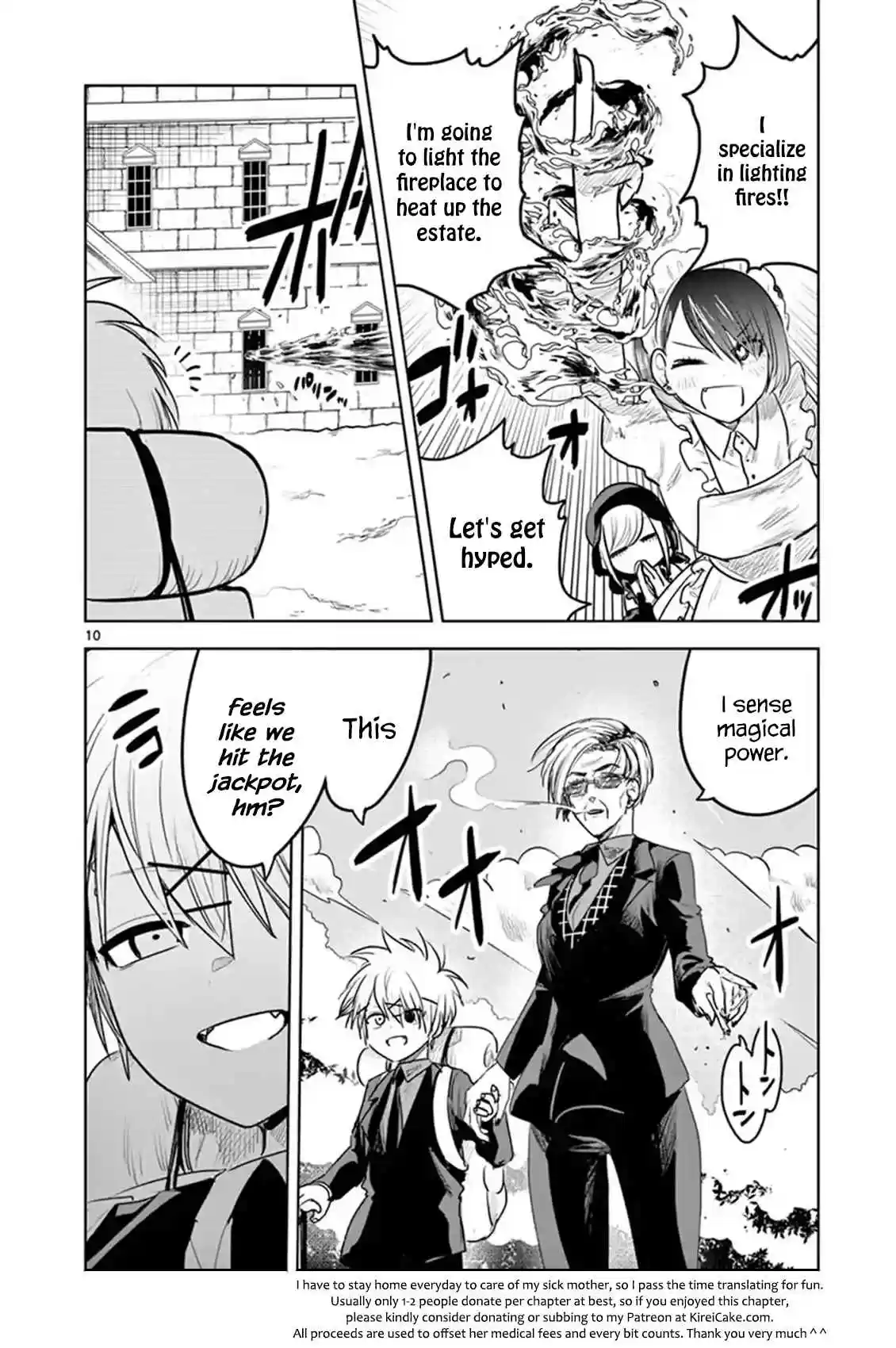 The Duke of Death and His Black Maid Vol. 9 Ch. 121 Freeloader