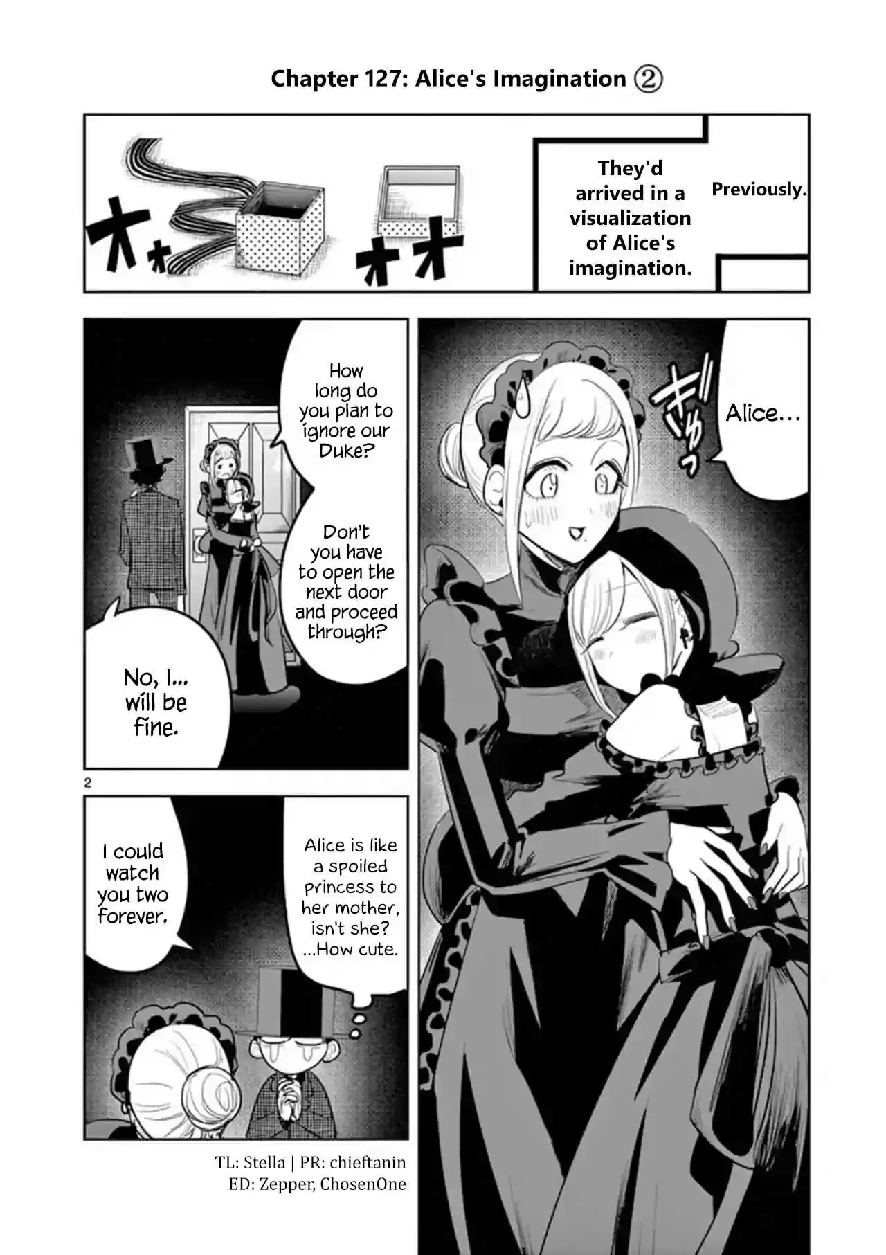 The Duke of Death and His Black Maid Vol. 9 Ch. 127 Alice's Imagination (2)