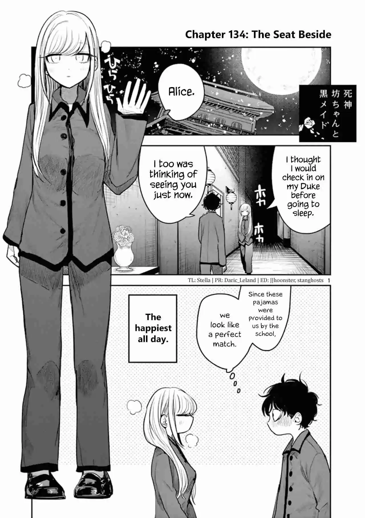 The Duke of Death and His Black Maid Vol. 9 Ch. 134 The Seat Beside