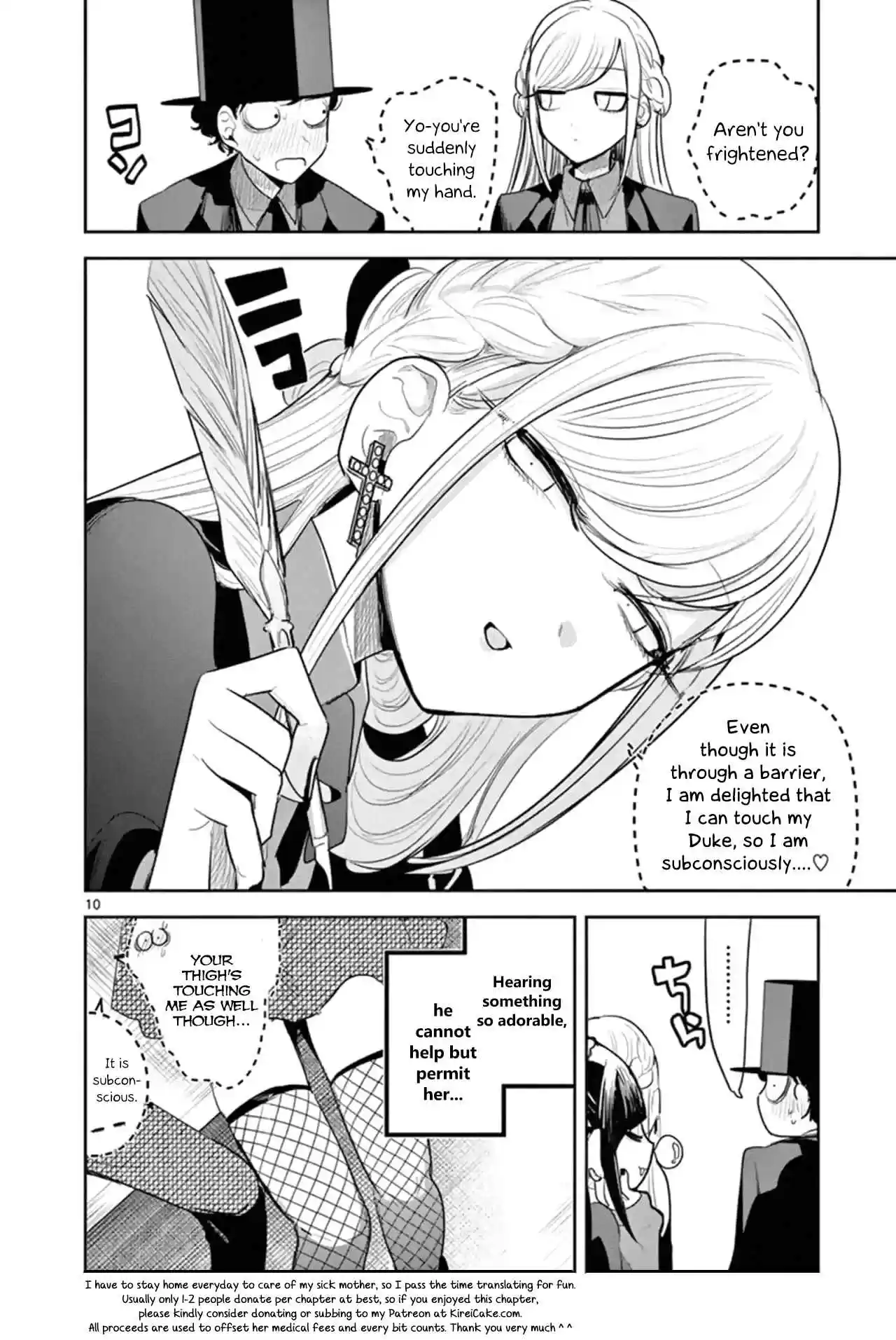 The Duke of Death and His Black Maid Vol. 9 Ch. 134 The Seat Beside
