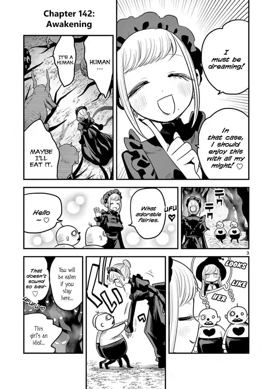 The Duke of Death and His Black Maid Vol. 9 Ch. 142 Awakening