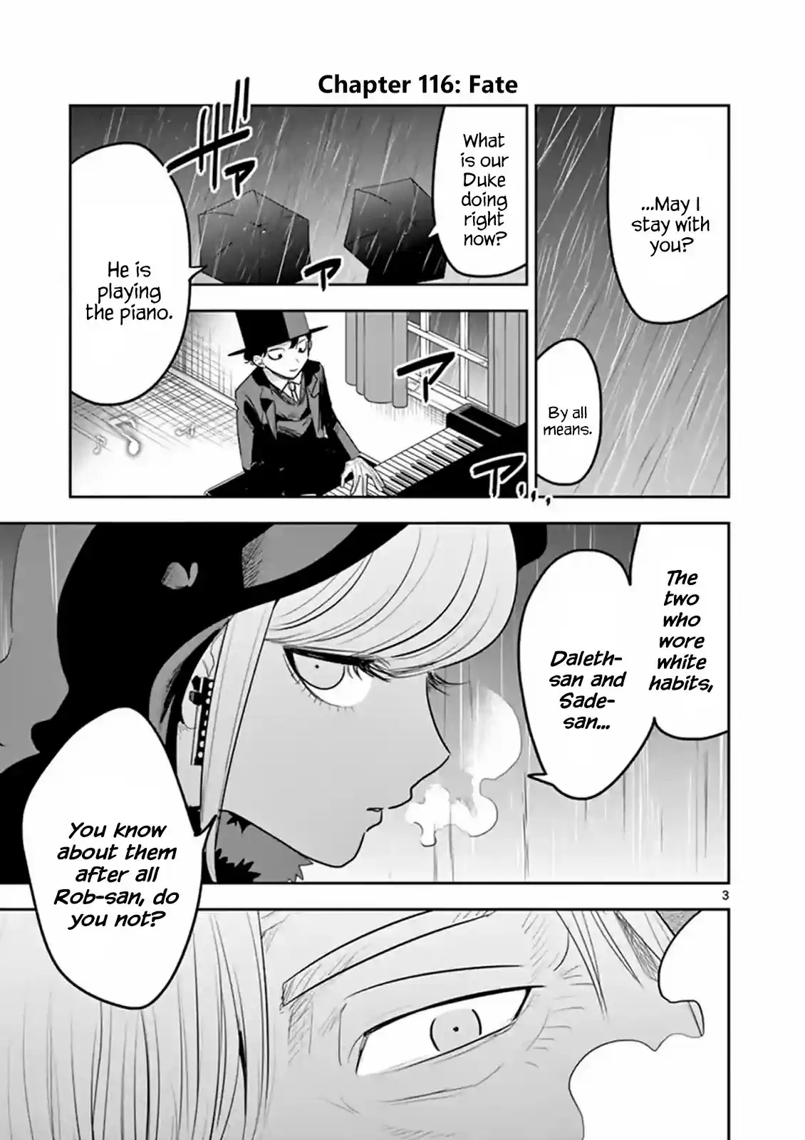 The Duke of Death and his Black Maid vol.9 ch.116