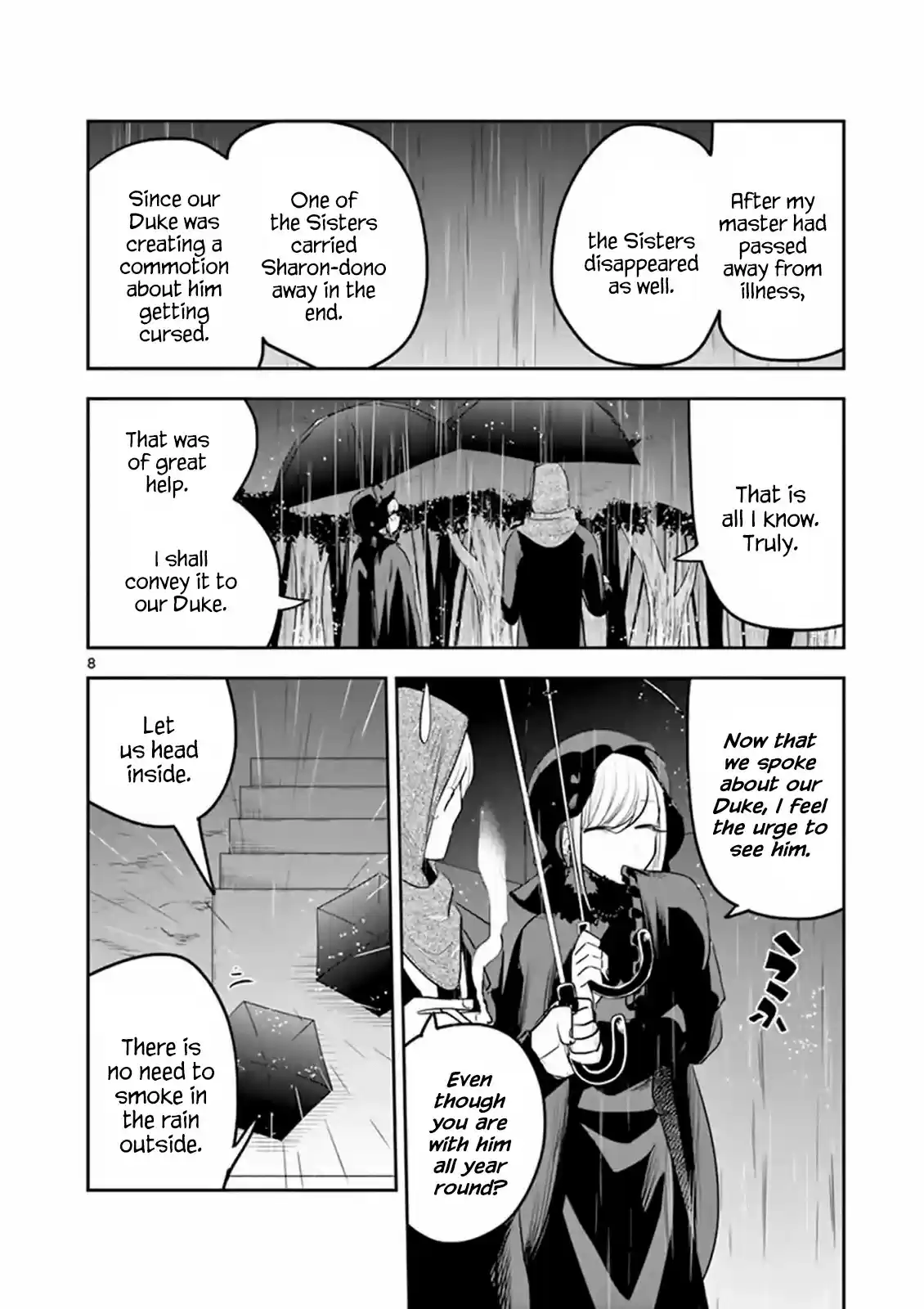 The Duke of Death and his Black Maid vol.9 ch.116