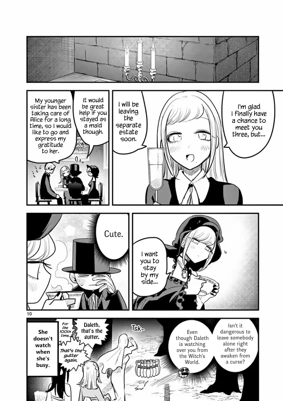 The Duke of Death and his Black Maid vol.9 ch.149
