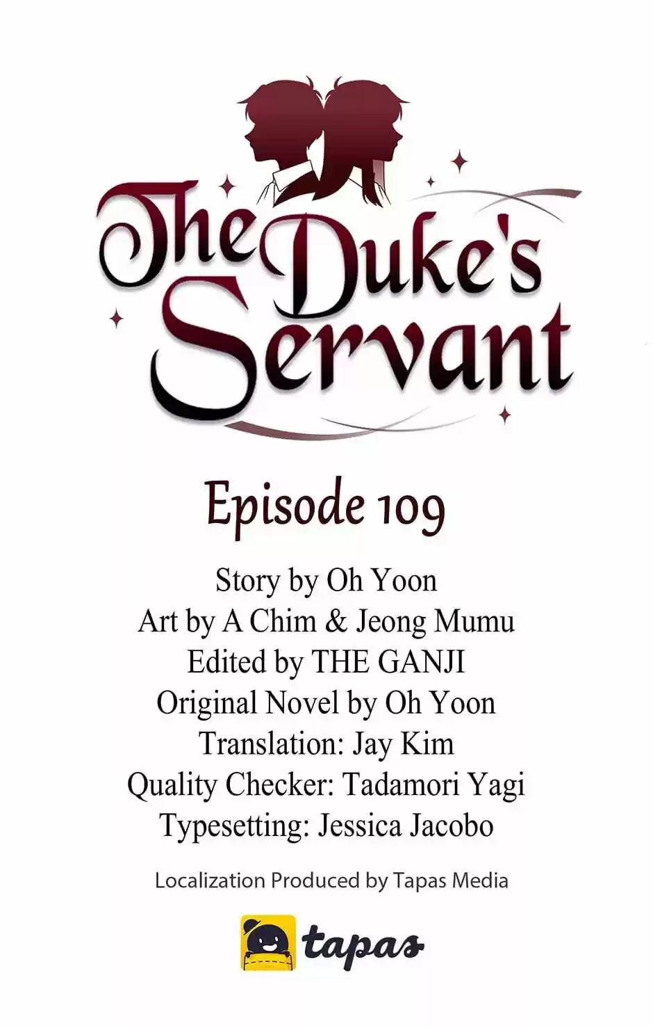 The Duke’S Servant Chapter 109