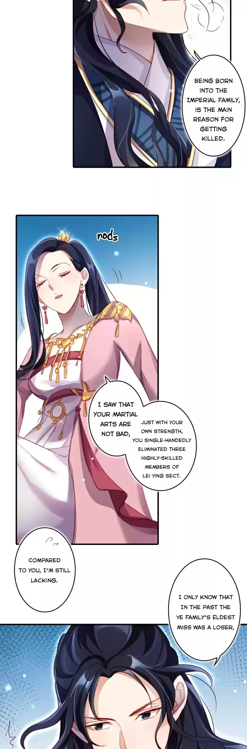 The Evil Girl is The Emperor Ch. 27 In That Moment, Inches Away But Miles Apart