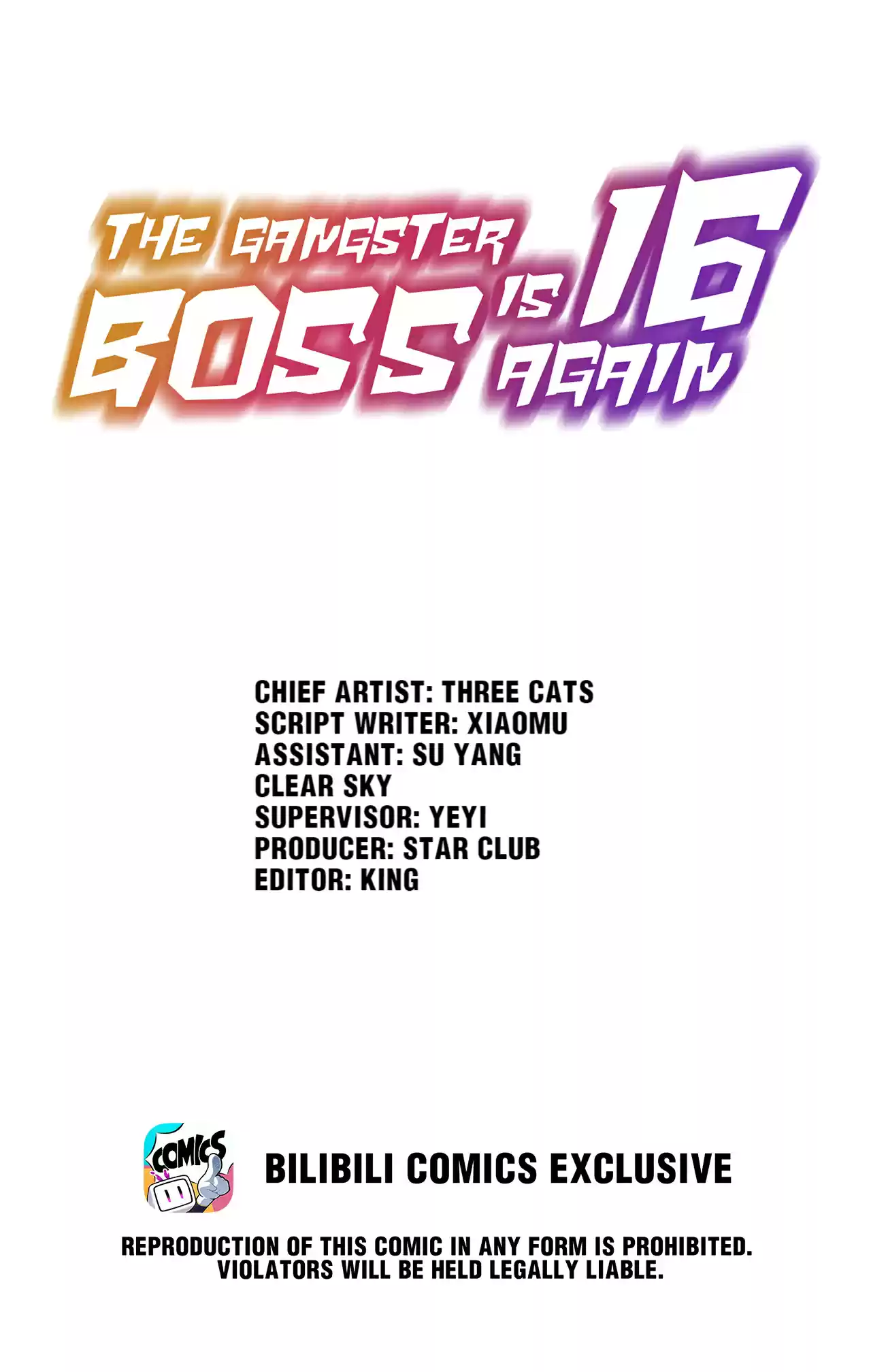 The Gangster Boss Is 16 Again 109