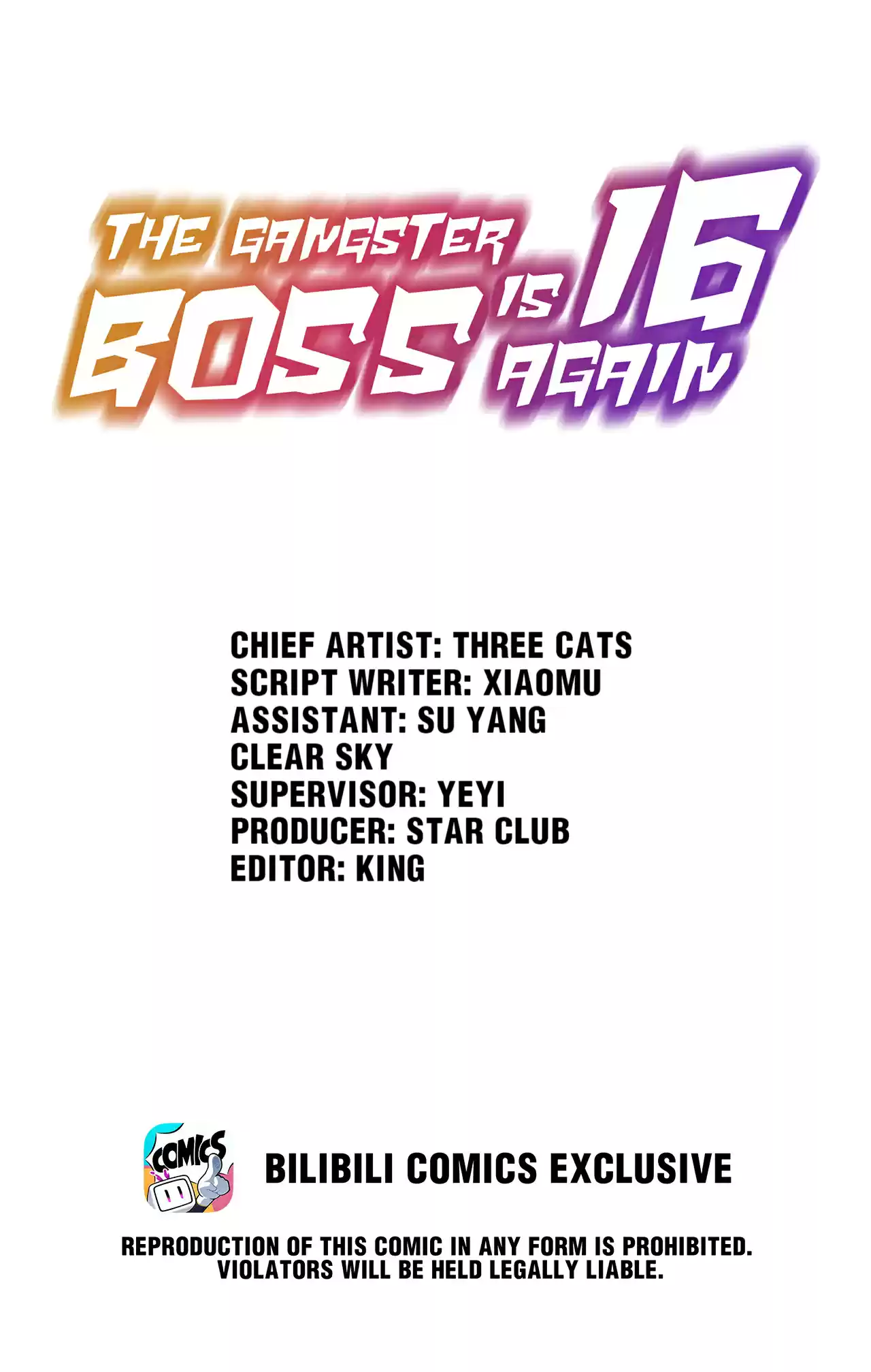 The Gangster Boss Is 16 Again 111