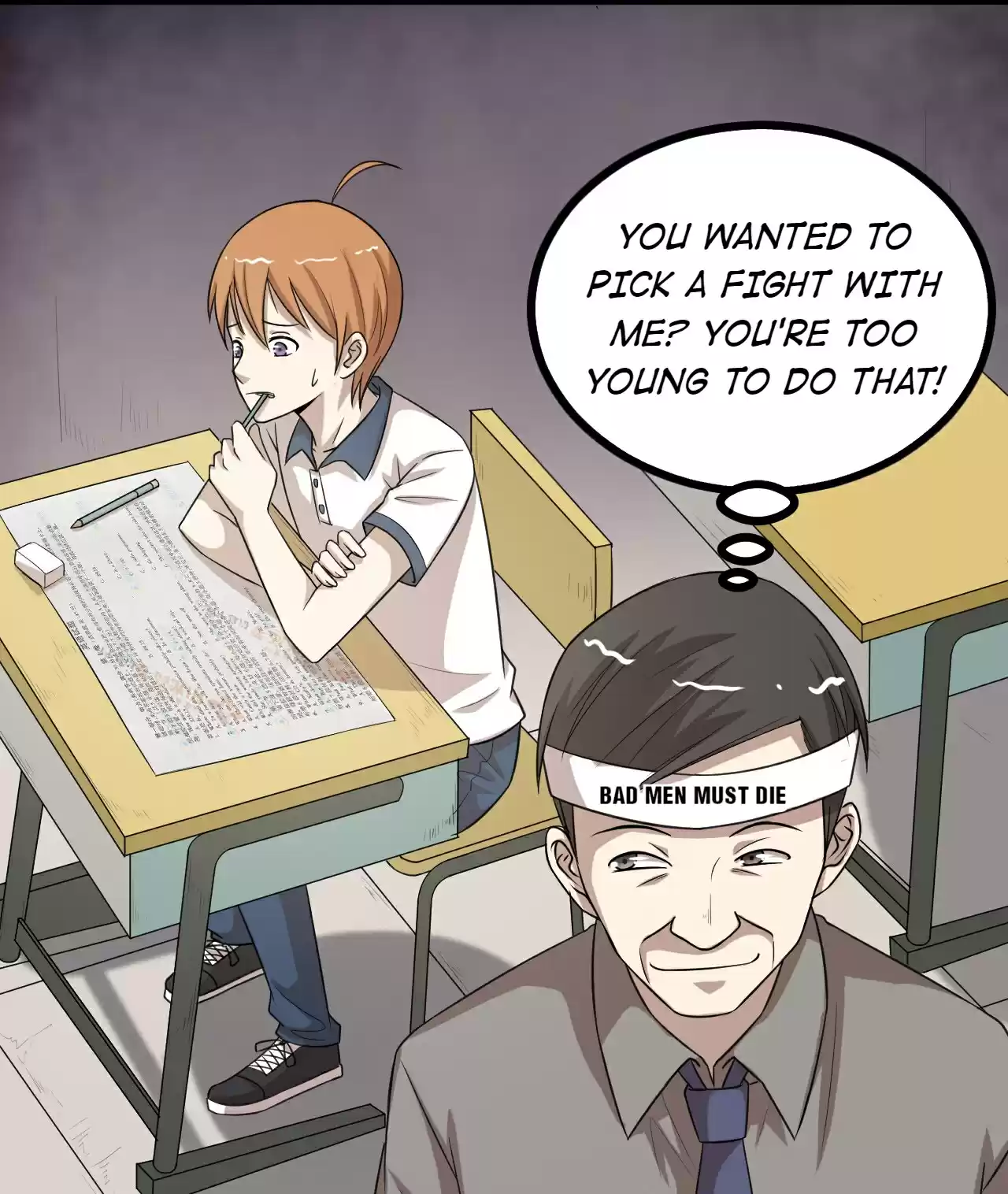 The Gangster Boss is 16 Again 28 Let's Fight For Real