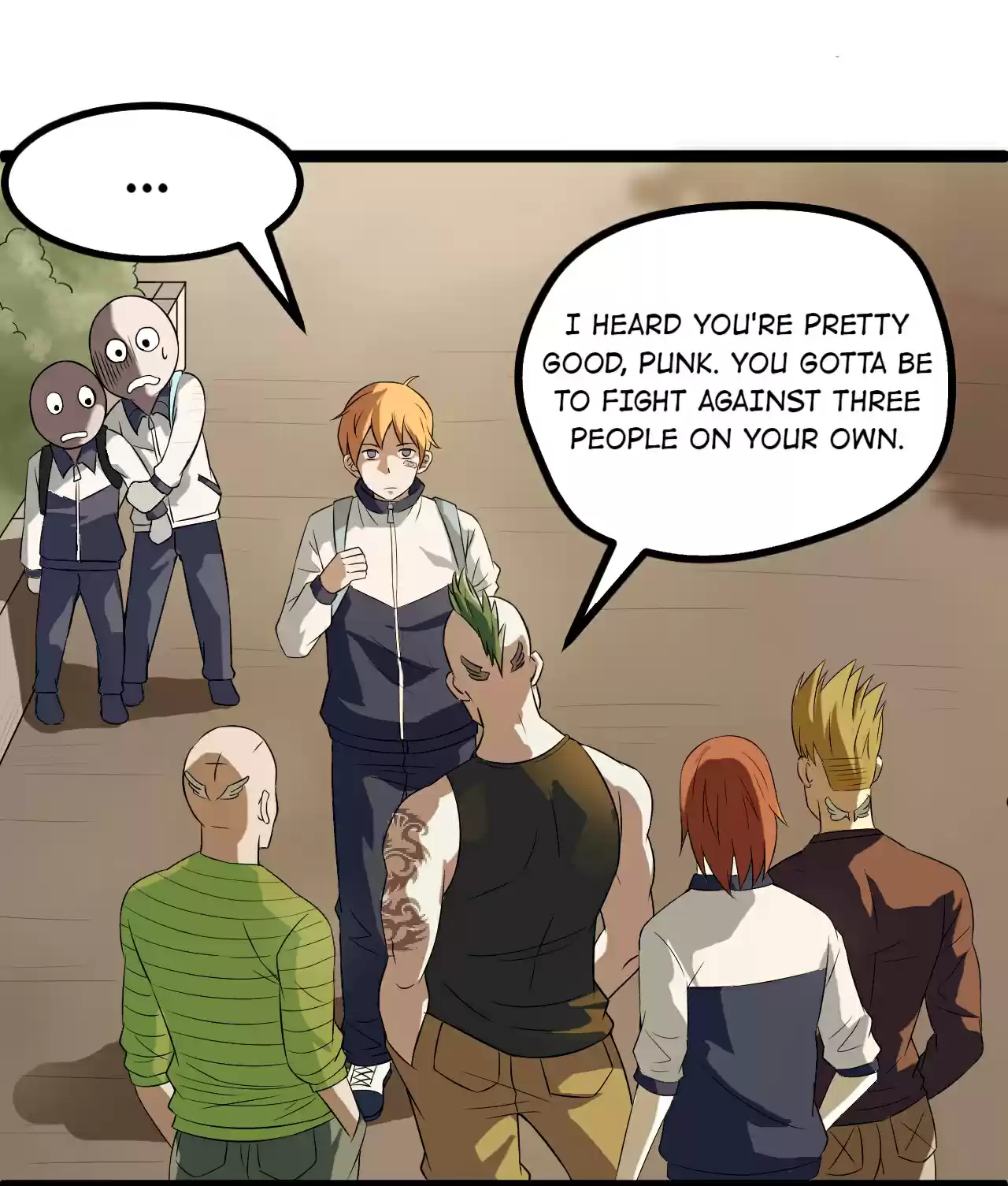 The Gangster Boss is 16 Again 5.0 DON'T YOU DARE LEAVE AFTER SCHOOL