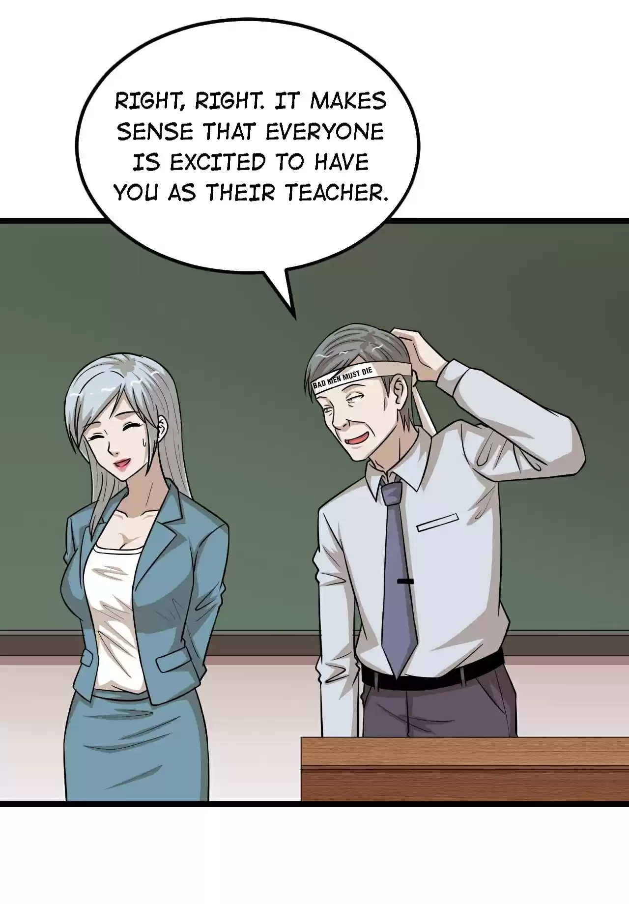 The Gangster Boss is 16 Again 62.2 New Teacher