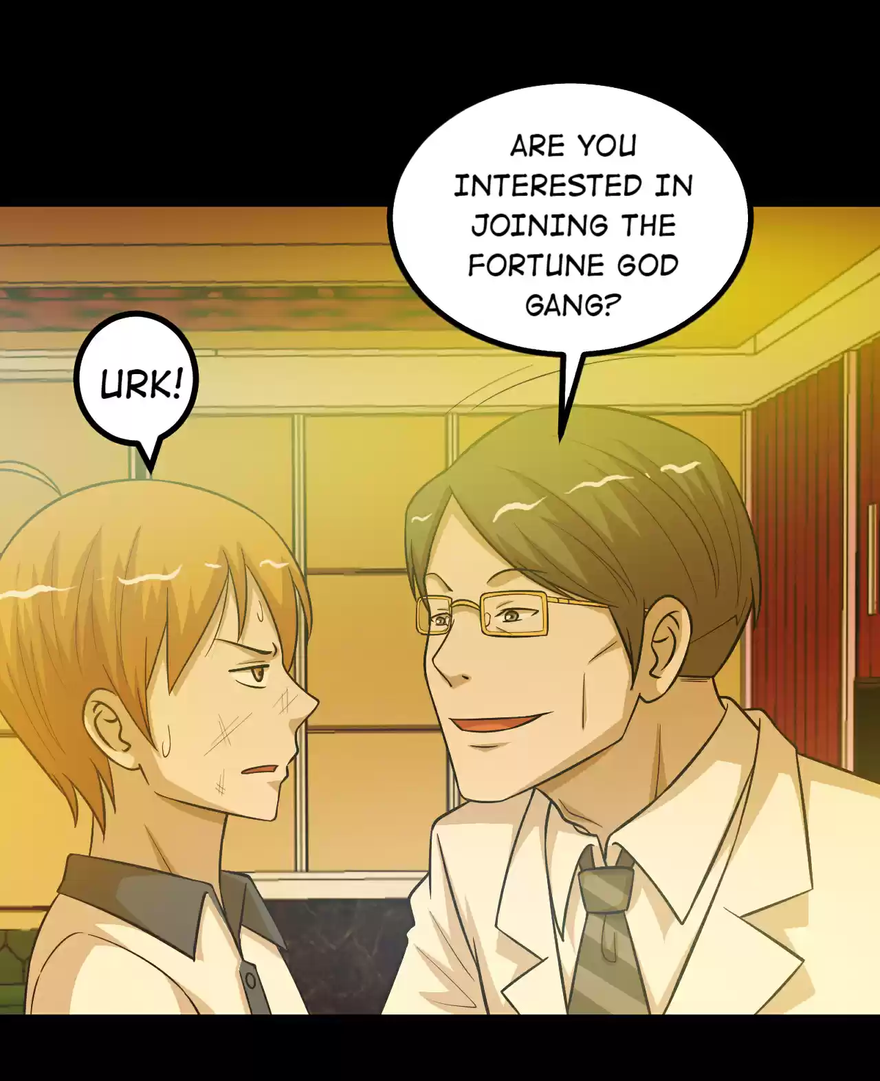 The Gangster Boss is 16 Again 81 What? You Want to Join the Fortune God Gang?