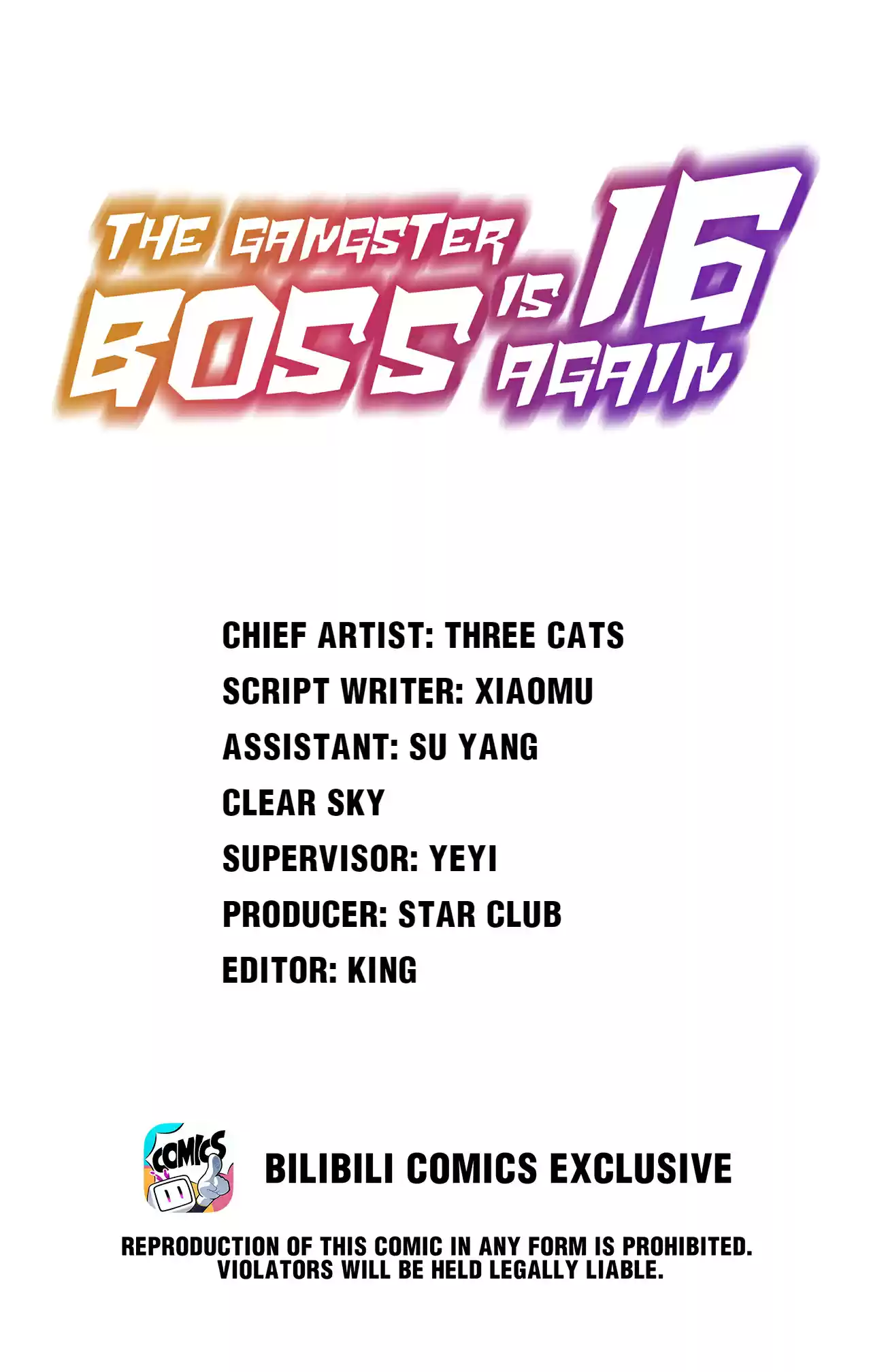 The Gangster Boss Is 16 Again 99