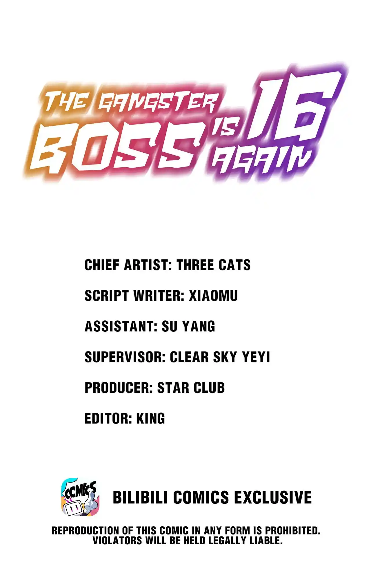 The Gangster Boss is 16 Again Chapter 83