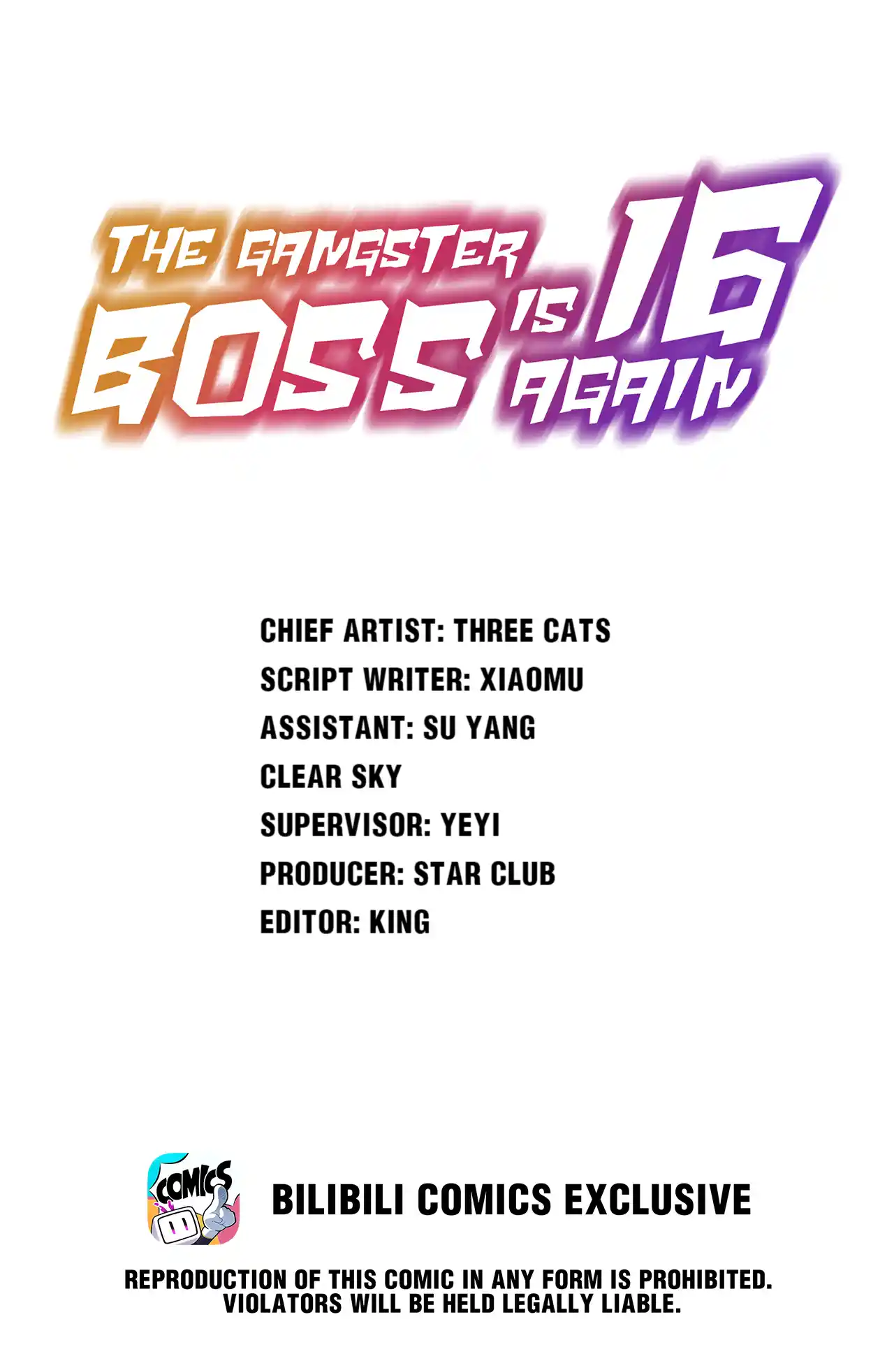 The Gangster Boss is 16 Again Vol.0 Ch.209