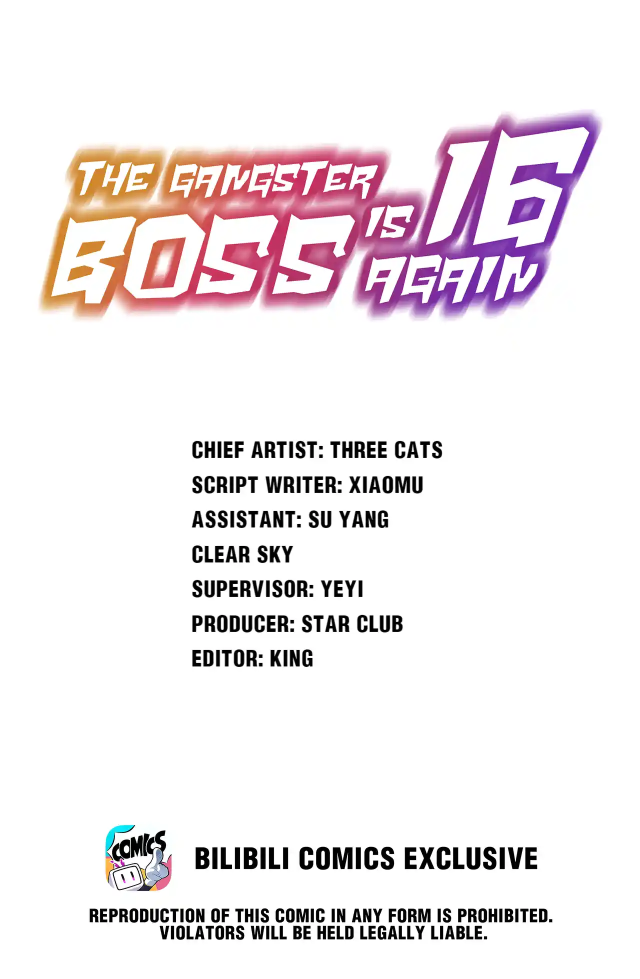 The Gangster Boss is 16 Again Vol.0 Ch.212