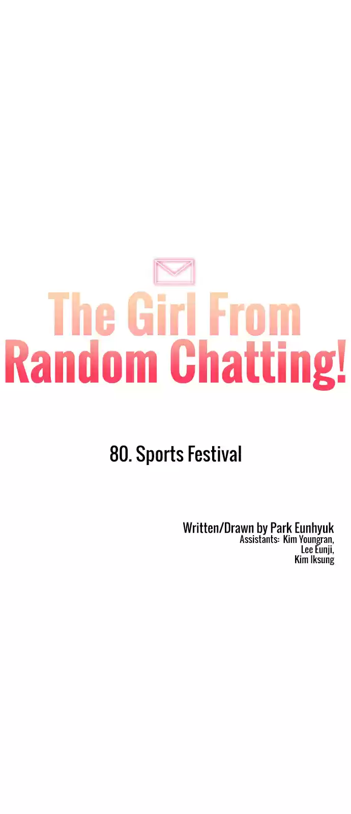 The Girl from Random Chatting! Ch. 80 Sports Festival