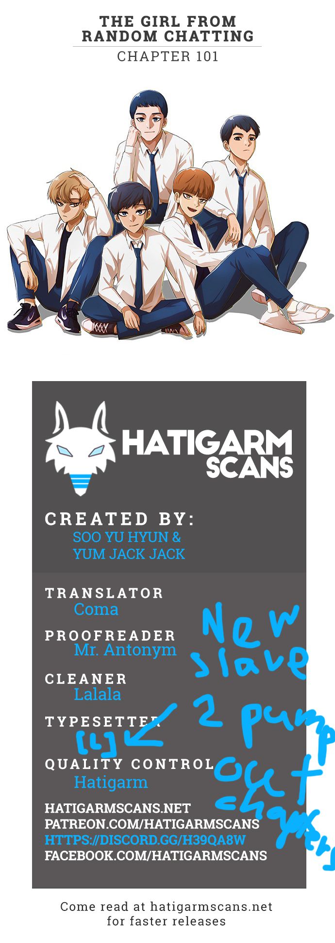 The Girl from Random Chatting! Chapter 101