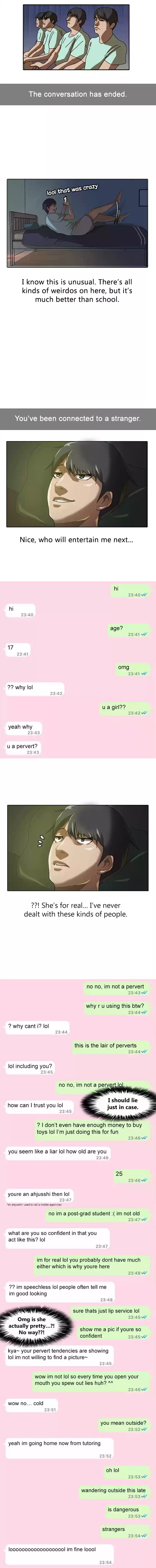 The Girl from Random Chatting! Vol. 1 Ch. 1 Coincidence