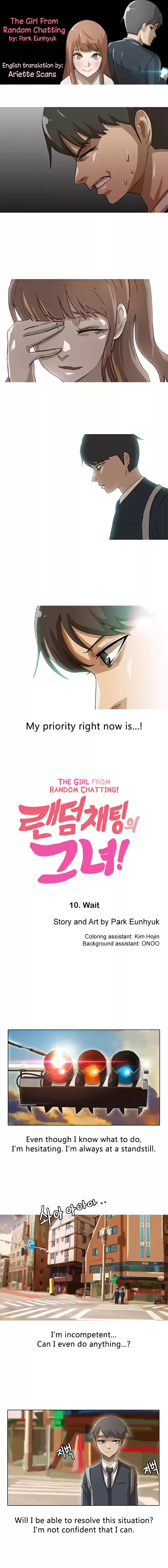 The Girl from Random Chatting! Vol. 1 Ch. 10 Wait