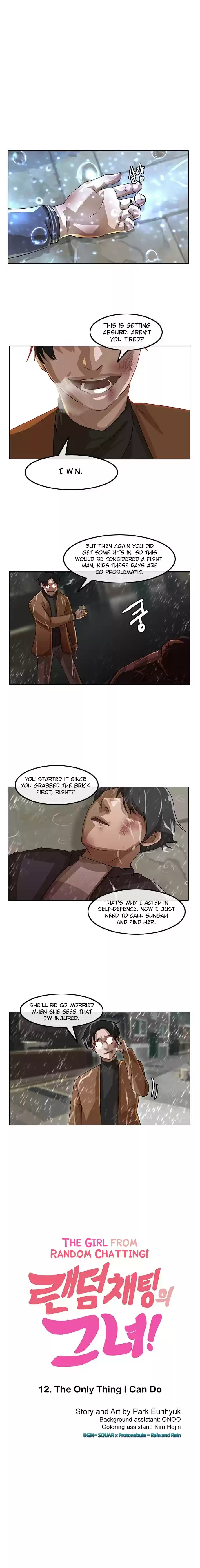 The Girl from Random Chatting! Vol. 1 Ch. 12 The Only Thing I Can Do