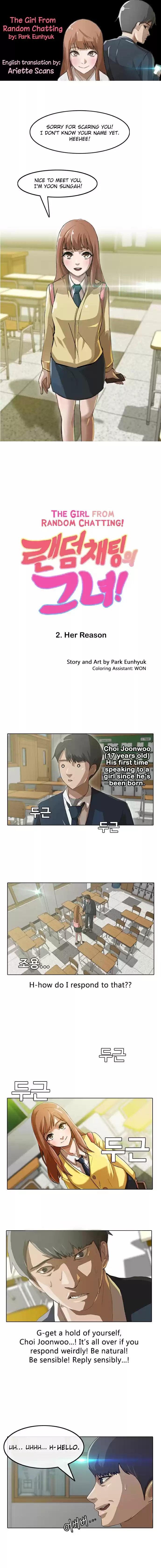 The Girl from Random Chatting! Vol. 1 Ch. 2 Her Reason