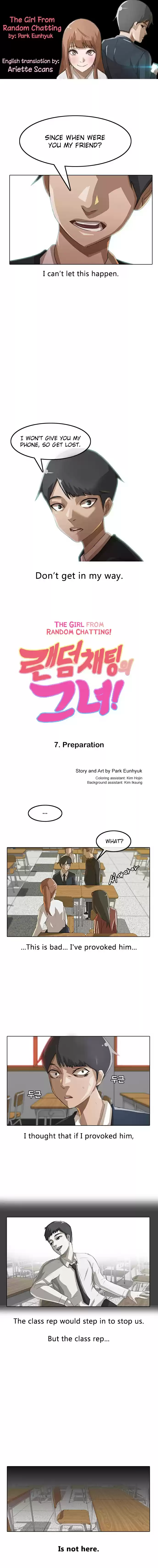 The Girl from Random Chatting! Vol. 1 Ch. 7 Preparation
