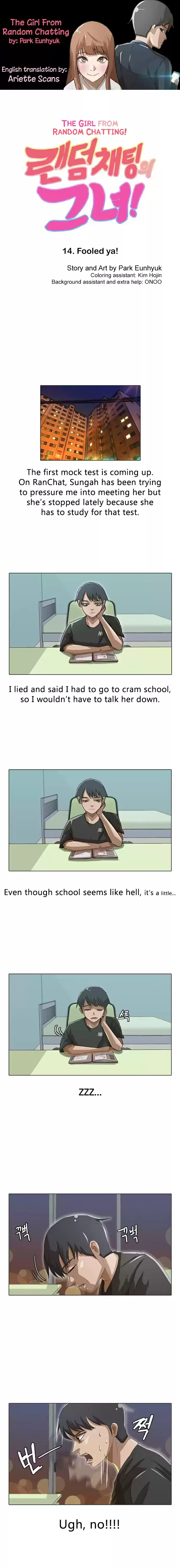 The Girl from Random Chatting! Vol. 2 Ch. 14 Fooled ya!