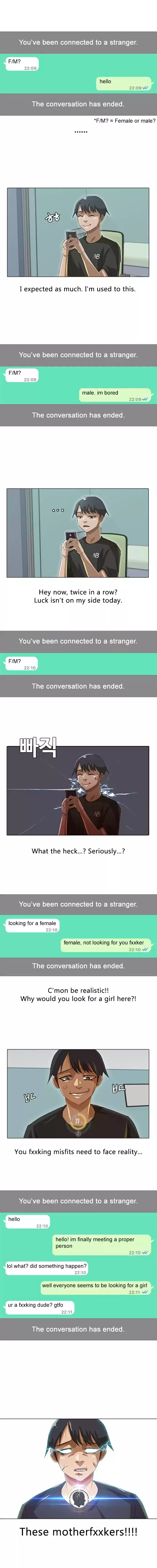 The Girl from Random Chatting! Vol. 2 Ch. 14 Fooled ya!