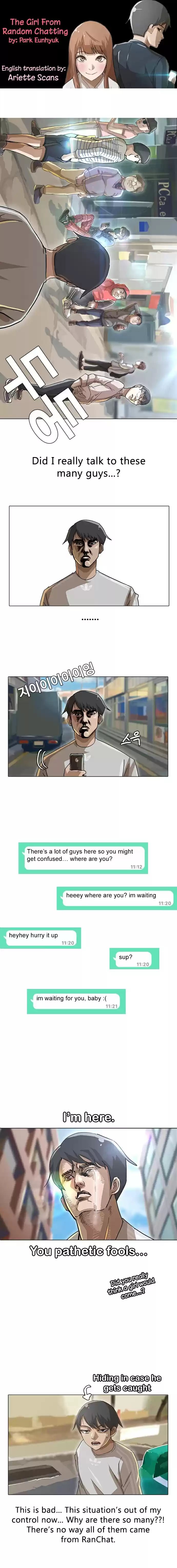 The Girl from Random Chatting! Vol. 2 Ch. 15 A Single Word