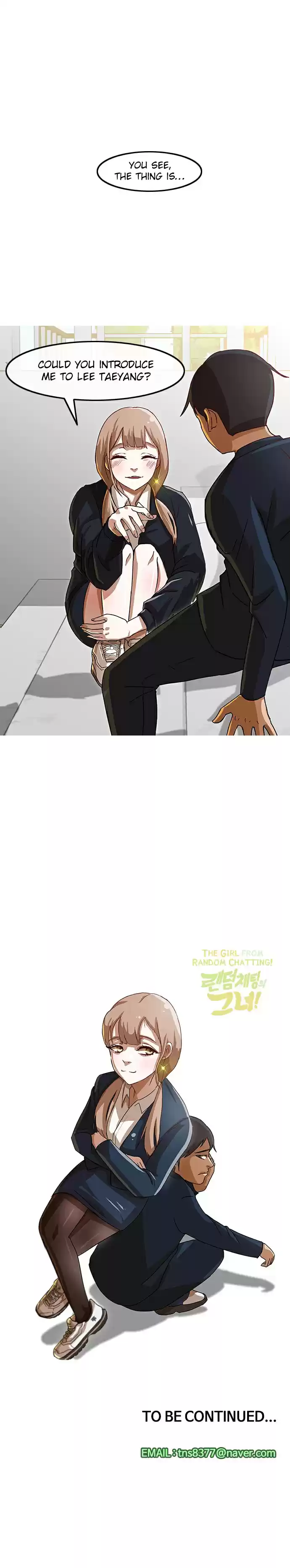 The Girl from Random Chatting! Vol. 2 Ch. 17 You See, The Thing Is...