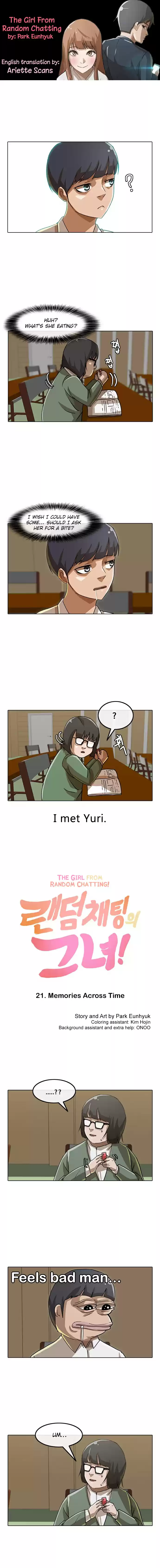 The Girl from Random Chatting! Vol. 2 Ch. 21 Memories Across Time