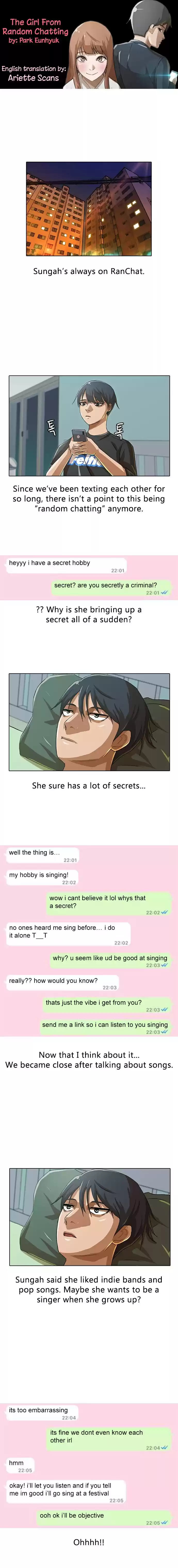 The Girl from Random Chatting! Vol. 3 Ch. 28 Look Up