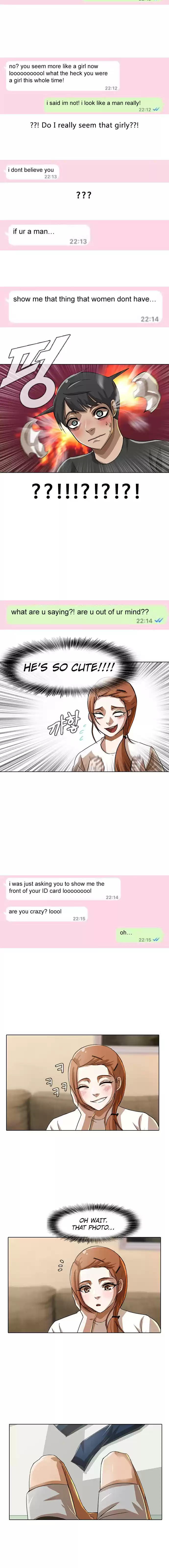 The Girl from Random Chatting! Vol. 3 Ch. 28 Look Up