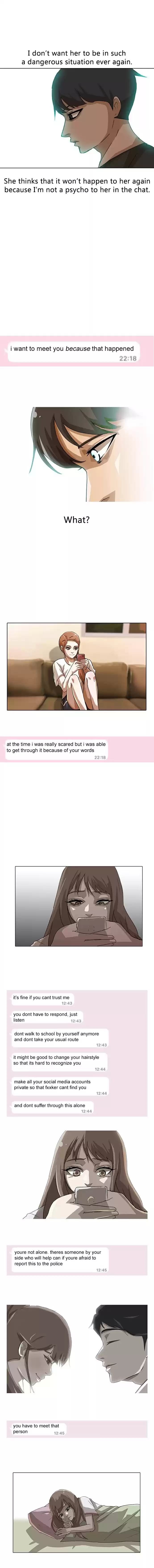 The Girl from Random Chatting! Vol. 3 Ch. 28 Look Up