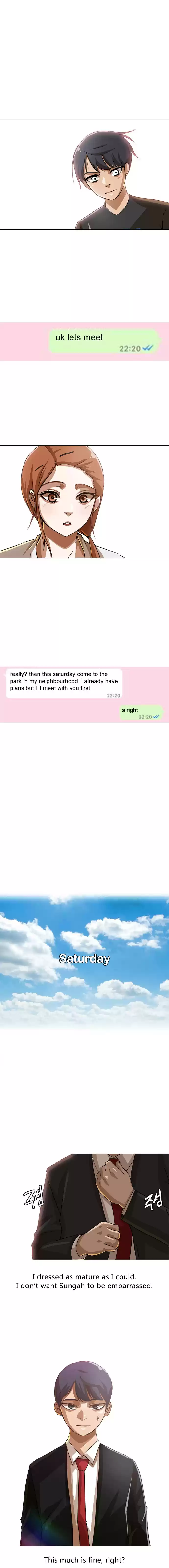 The Girl from Random Chatting! Vol. 3 Ch. 28 Look Up