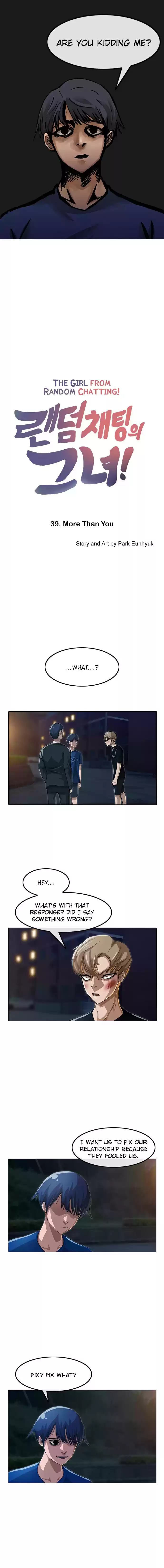 The Girl from Random Chatting! Vol. 3 Ch. 39 More Than You