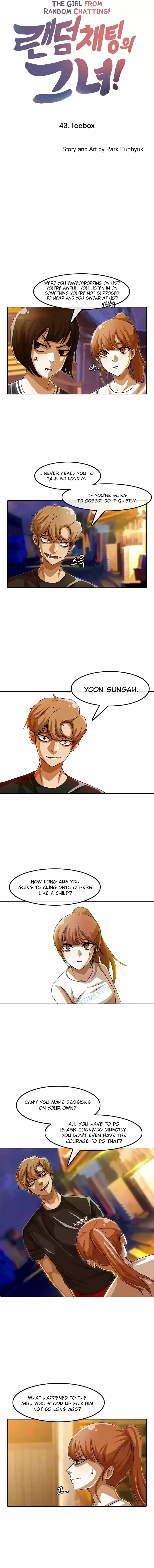 The Girl from Random Chatting! Vol. 4 Ch. 43 Icebox
