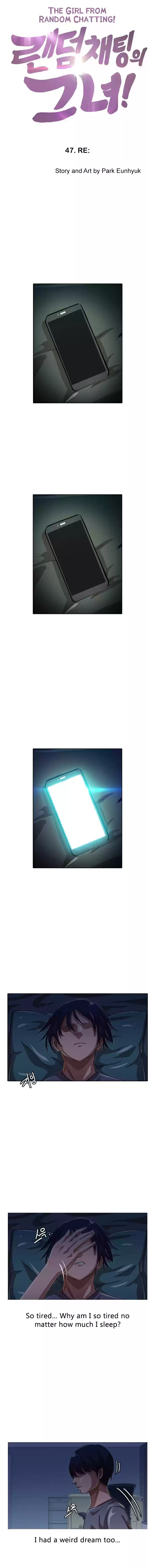 The Girl from Random Chatting! Vol. 4 Ch. 47 RE