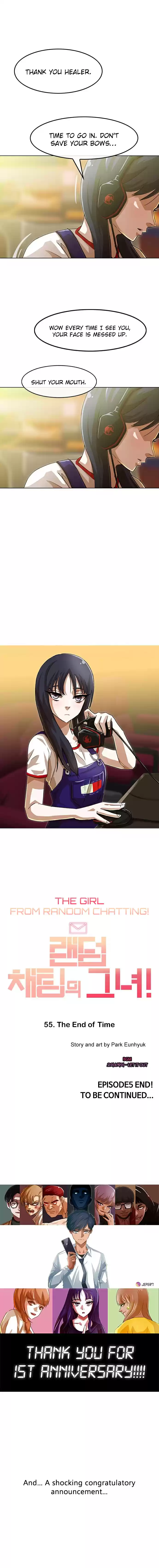 The Girl from Random Chatting! Vol. 5 Ch. 55 The End of Time