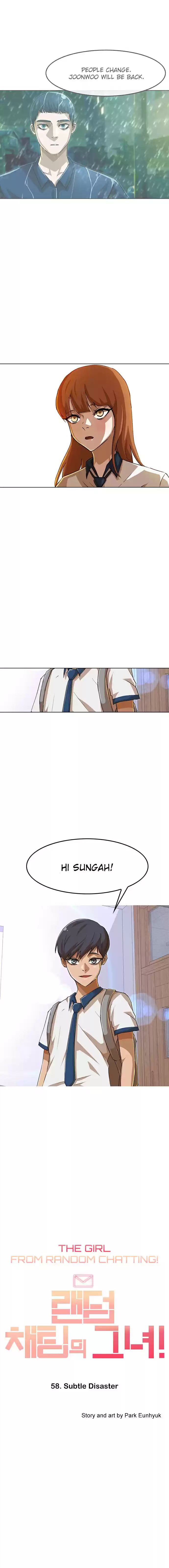 The Girl from Random Chatting! Vol. 6 Ch. 58 Subtle Disaster