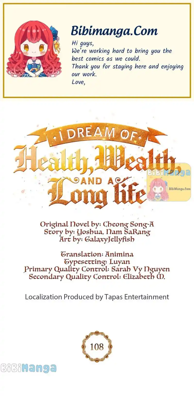 The Goal Is To Become A Gold Spoon So I Need To Be Completely Invulnerable Chapter 108