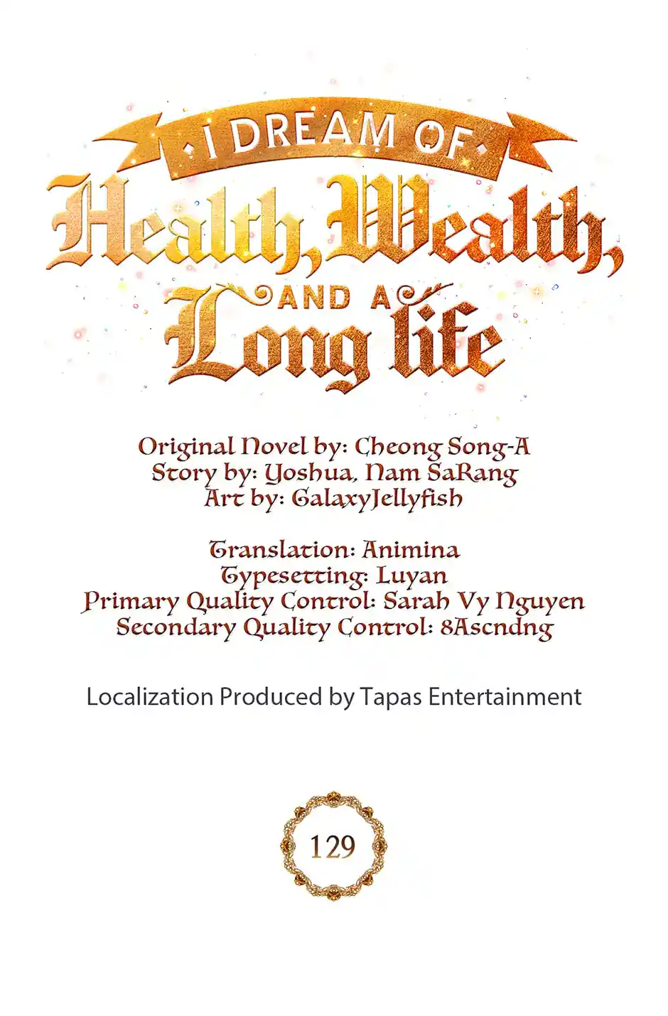 The Goal Is To Become A Gold Spoon So I Need To Be Completely Invulnerable Chapter 129