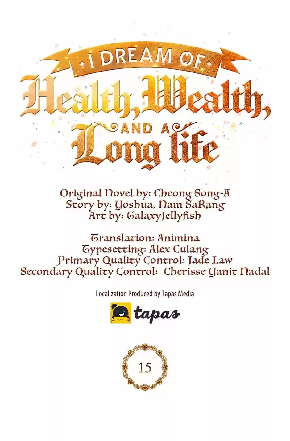 The Goal Is To Become A Gold Spoon So I Need To Be Completely Invulnerable Chapter 15