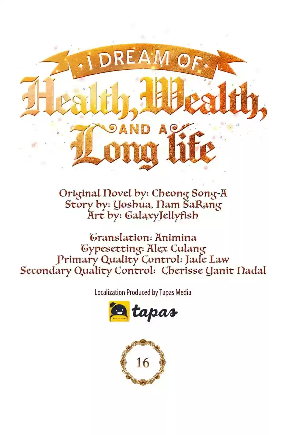 The Goal Is To Become A Gold Spoon So I Need To Be Completely Invulnerable Chapter 16