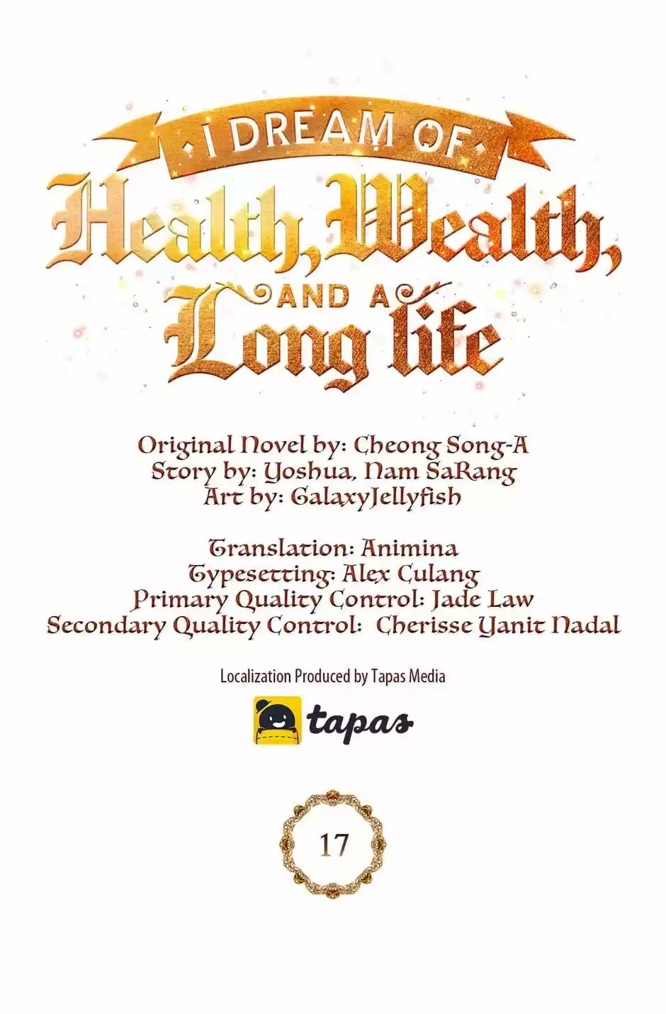 The Goal Is To Become A Gold Spoon So I Need To Be Completely Invulnerable Chapter 17